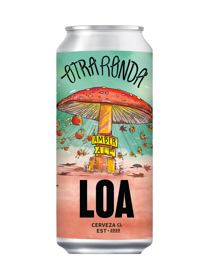 Cerveza Loa Otra ronda Amber Ale 473cc Lata