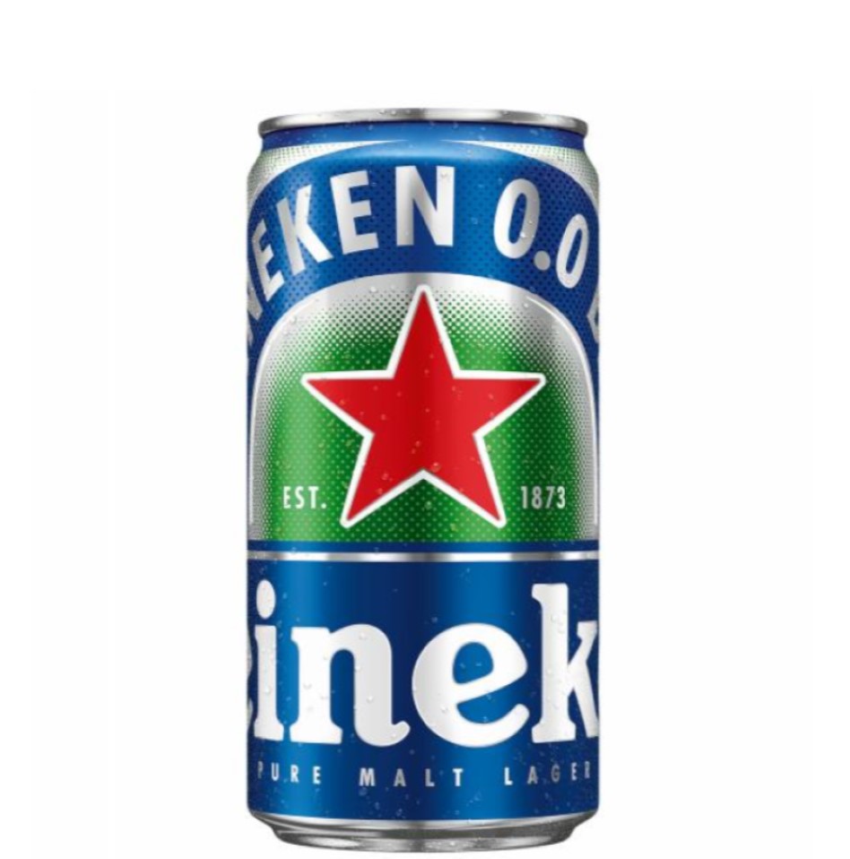 Cerveza Heineken Sin Alcohol ZERO 473cc Lata