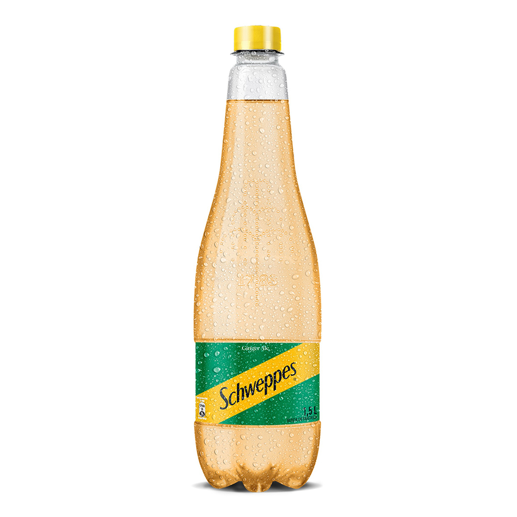 Schweppes Ginger Ale 1500cc Botella