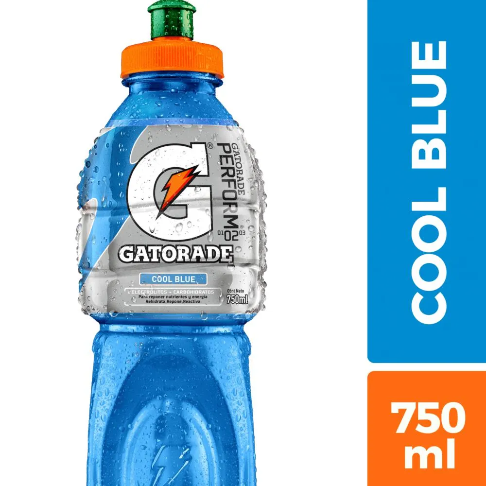 Gatorade Azul 750cc Botella
