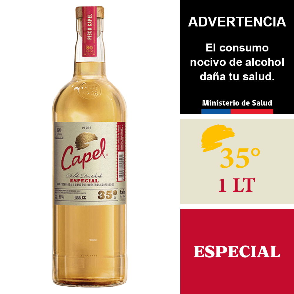 Pisco Capel Moai 1000cc
