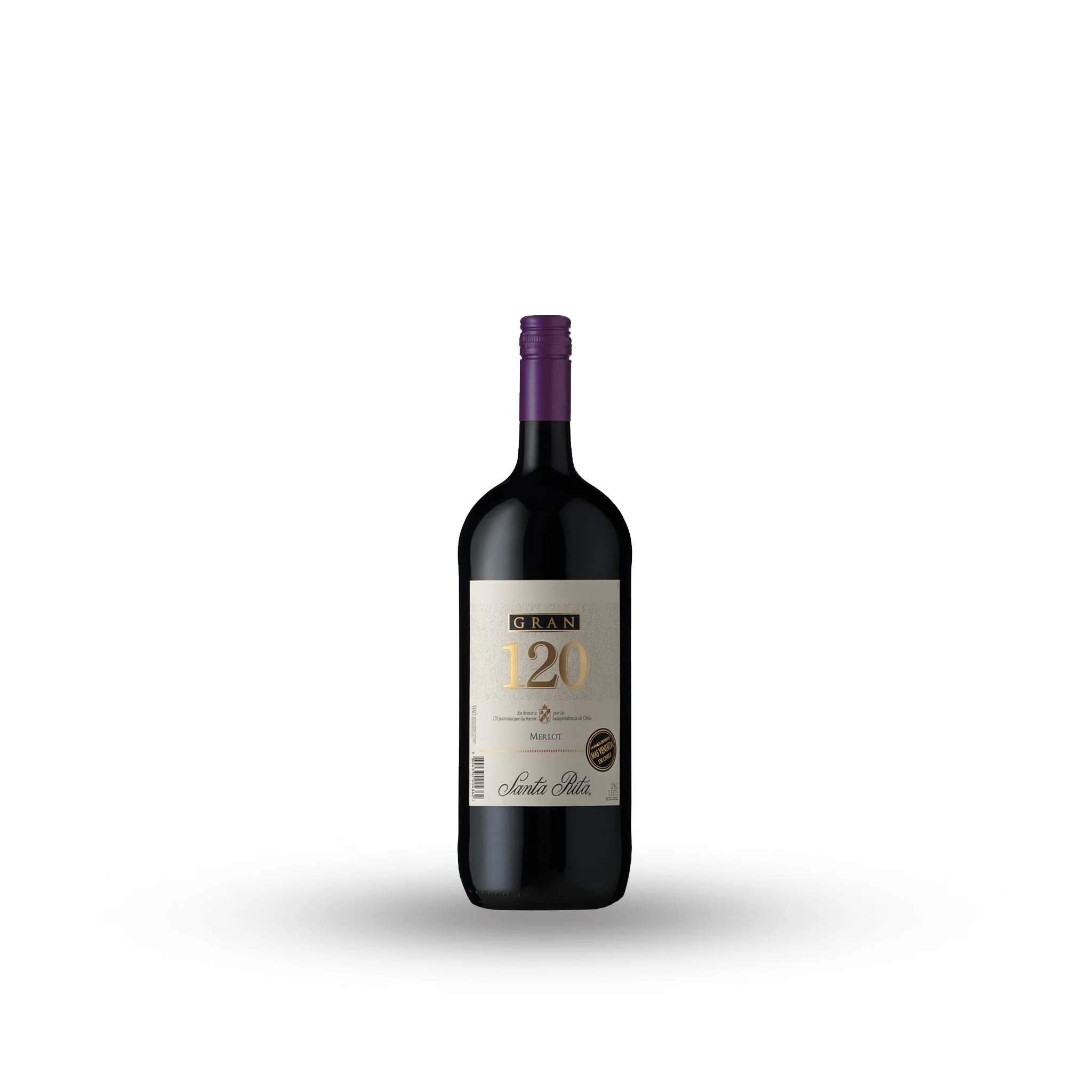 Vino 120 Merlot 1500cc Botellon