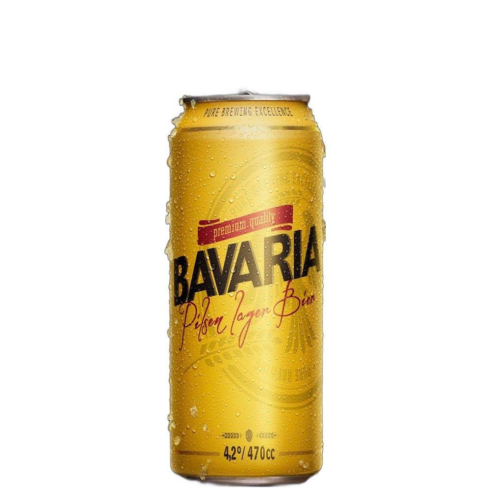 Cerveza Bavaria 473cc Lata