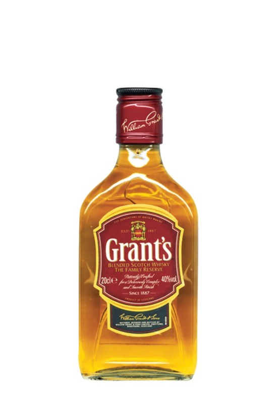 Whisky Grants 200cc Petaca