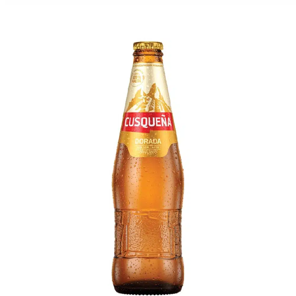 Cerveza Cusquena Rubia 330cc Botellin