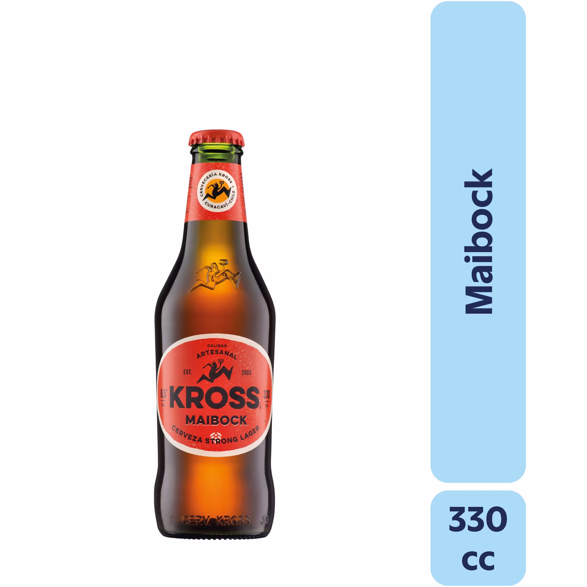 Cerveza Kross Maibock 330cc Botella