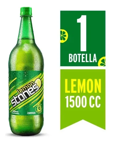 Cerveza Lemon Stones Sabores 1500cc Botella