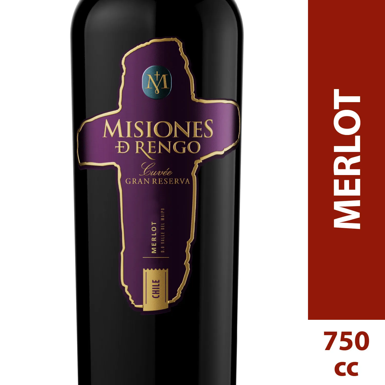 Vino Misiones de Rengo Cuvée Gran Reserva Merlot 750cc