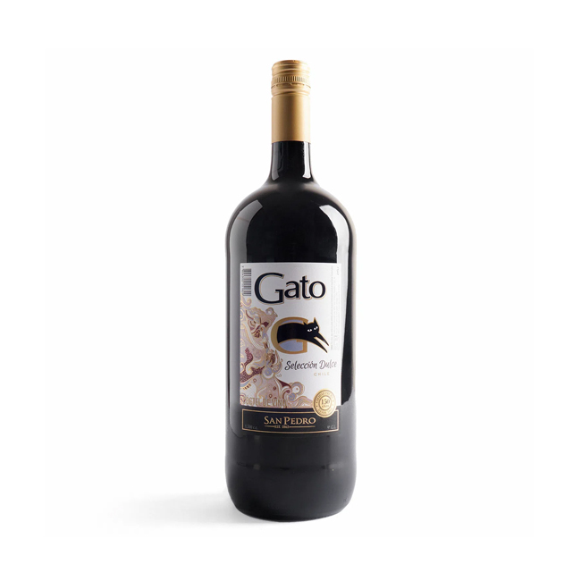 Vino Gato Dulce Tinto 1500cc Botellon