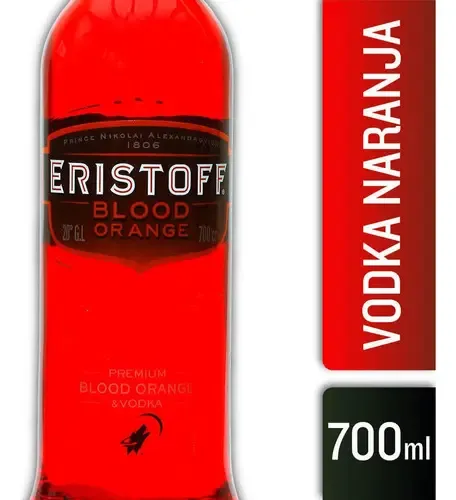 Vodka Eristoff Orange 700cc