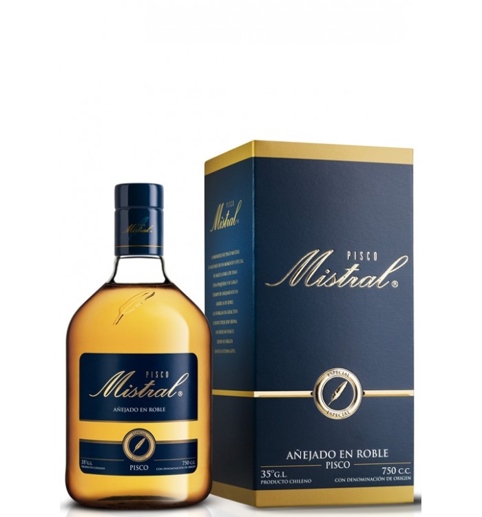 Pisco Mistral 35º 750cc