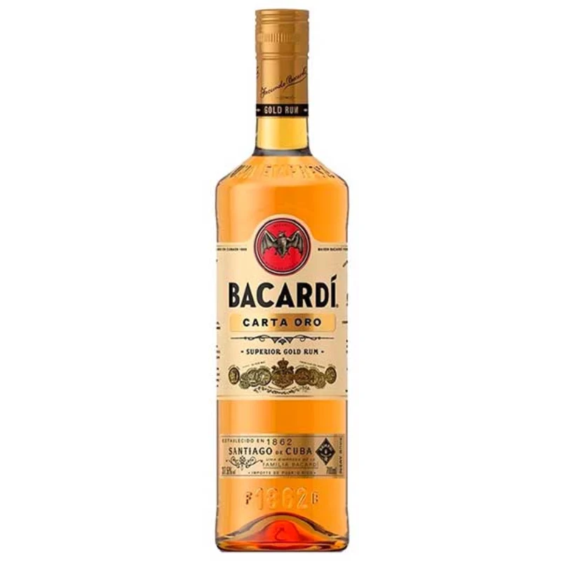 Ron Bacardi Añejo Dorado 750cc