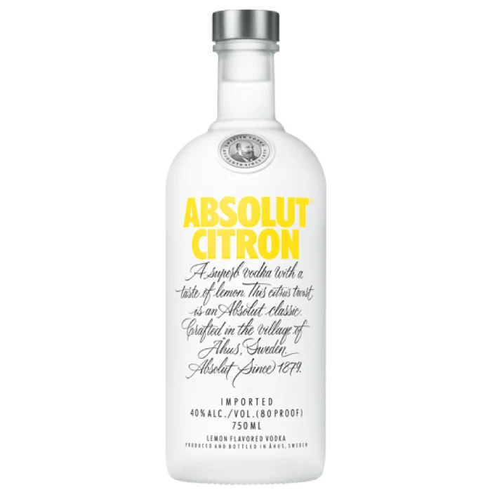 Vodka Absolut Citron 750cc