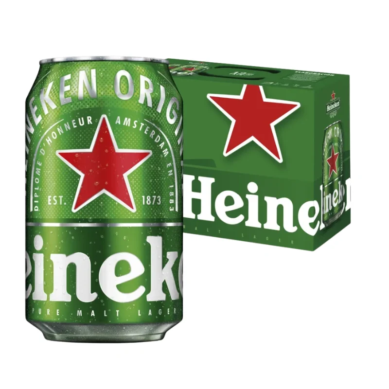 Cerveza Heineken Lager Lata 355cc