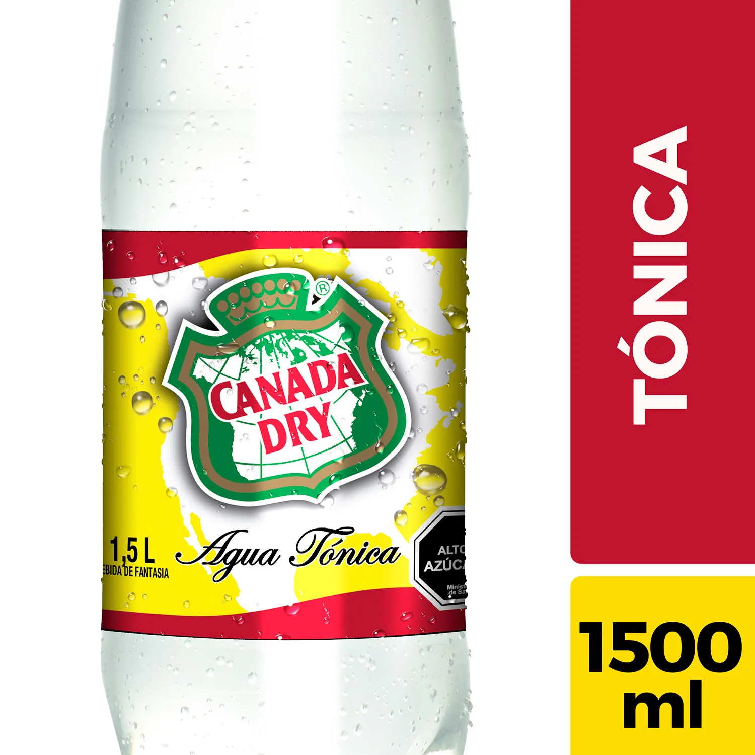 Canada Dry Agua tonica 1500cc Desechable