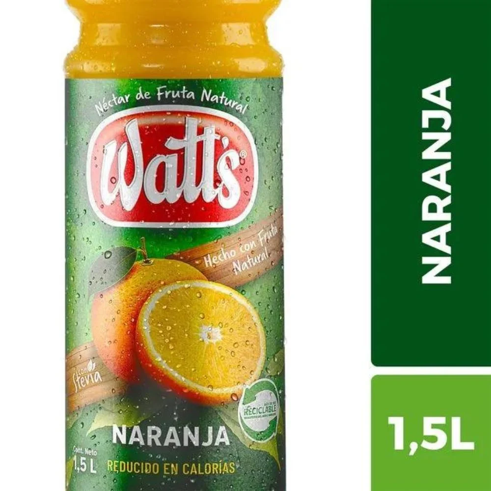 Watt's Naranja 1500cc Botella