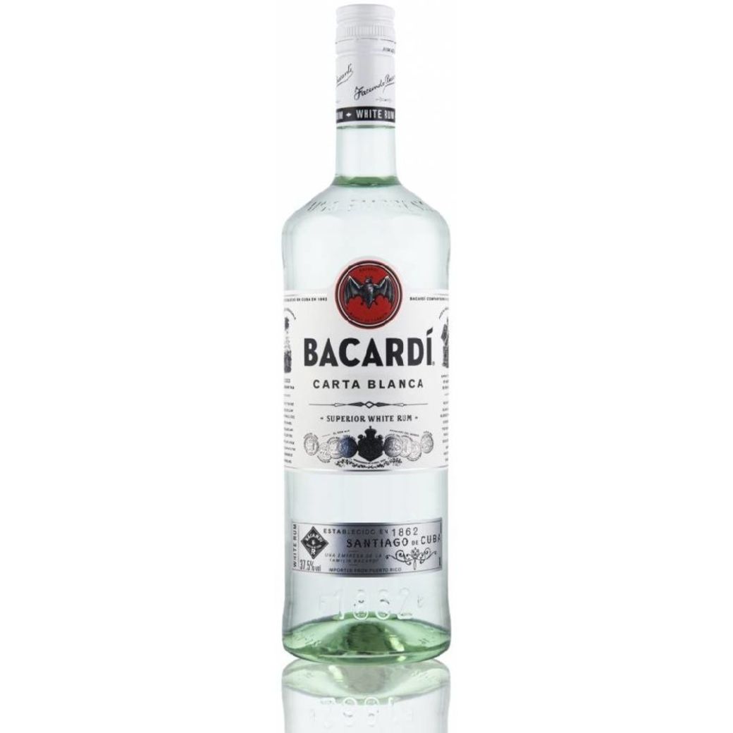 Ron Bacardi Añejo Blanco 750cc