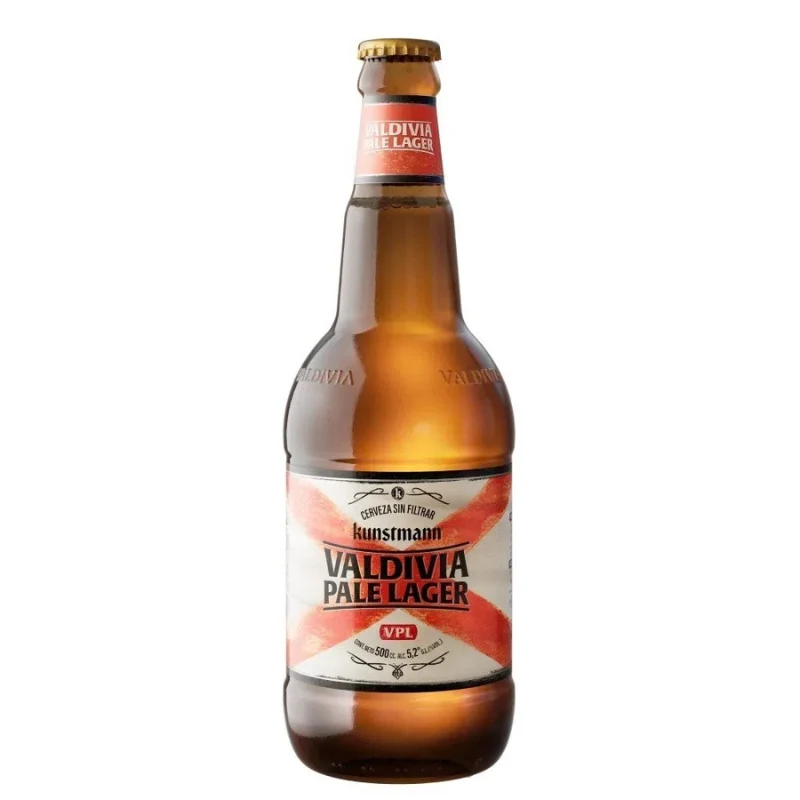 Cerveza Kunstmann Valdivia pale lager 500cc Botella
