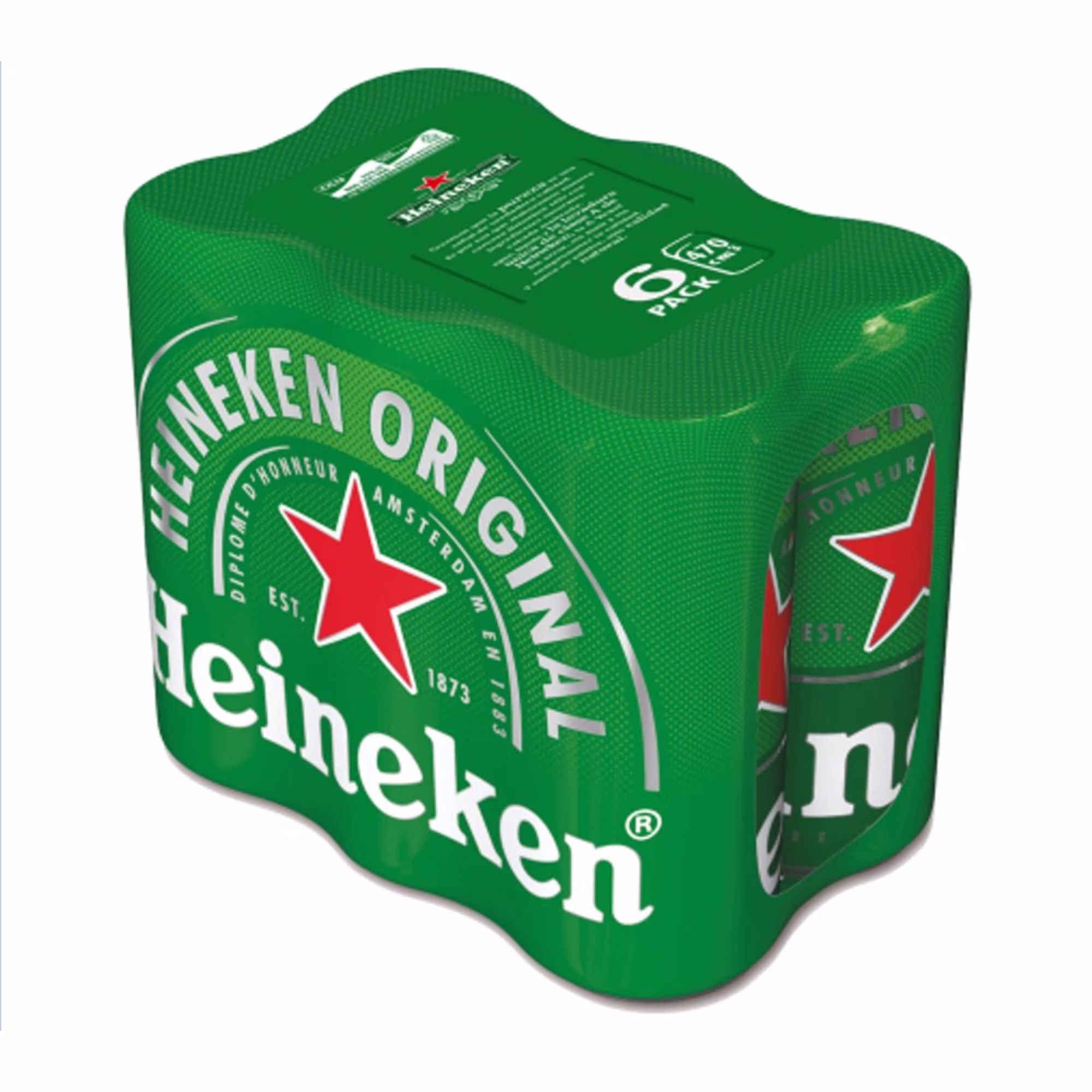 Cerveza Heineken Lager 470cc Lata