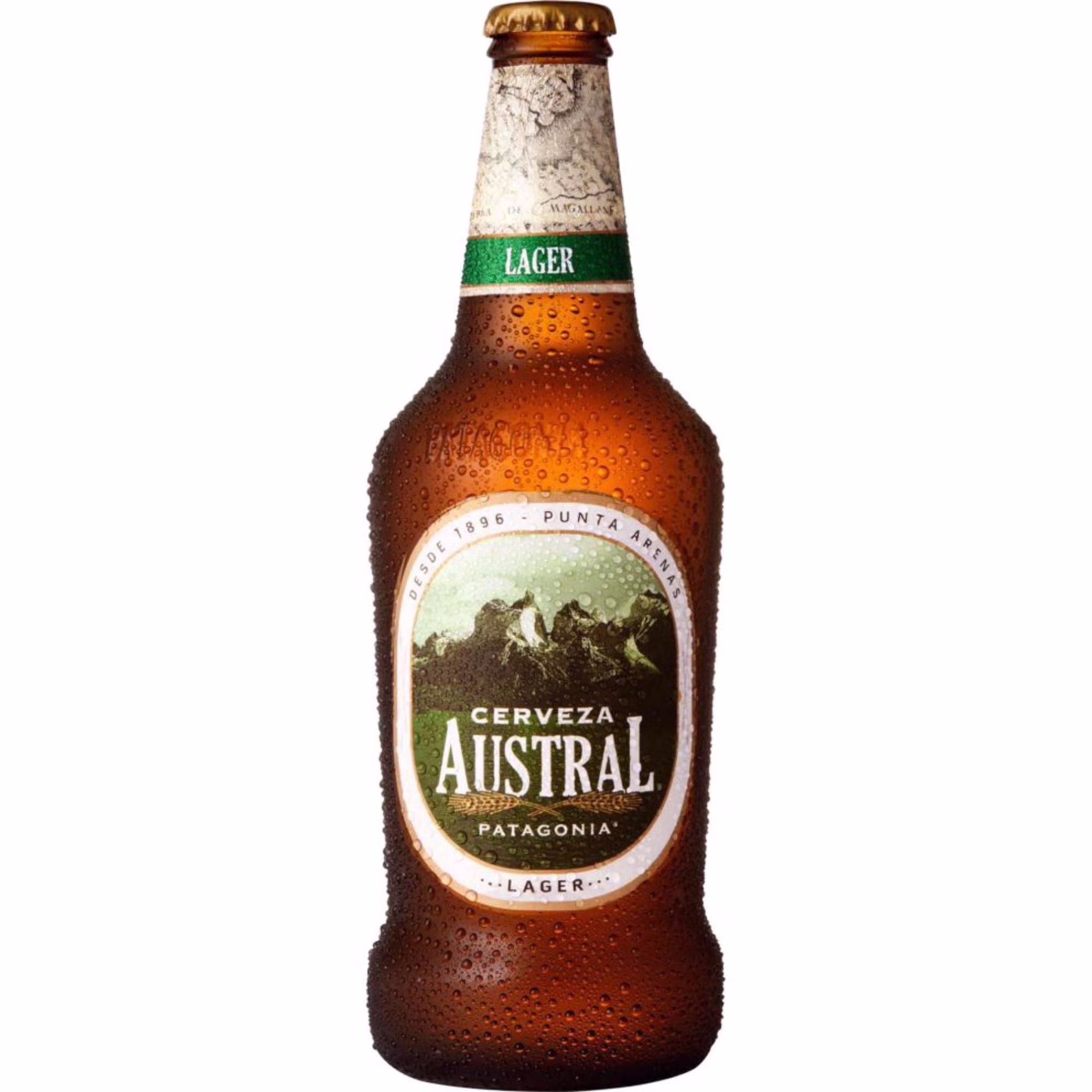 Cerveza Austral Lager 4,6º 500cc Botella