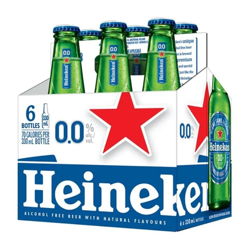 Cerveza Heineken Sin Alcohol ZERO 330cc Lata