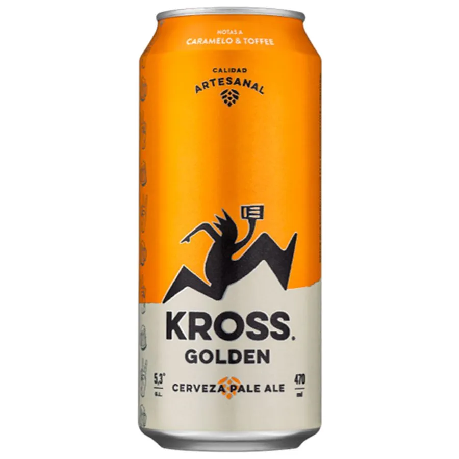 Cerveza Kross Golden Ale 500cc Lata