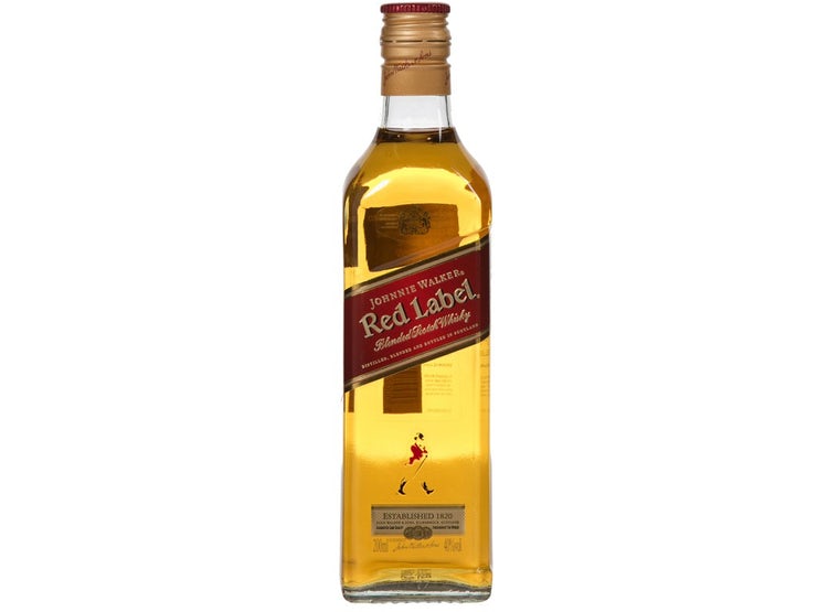 Whisky Johnnie Walker Red Label 200cc Petaca