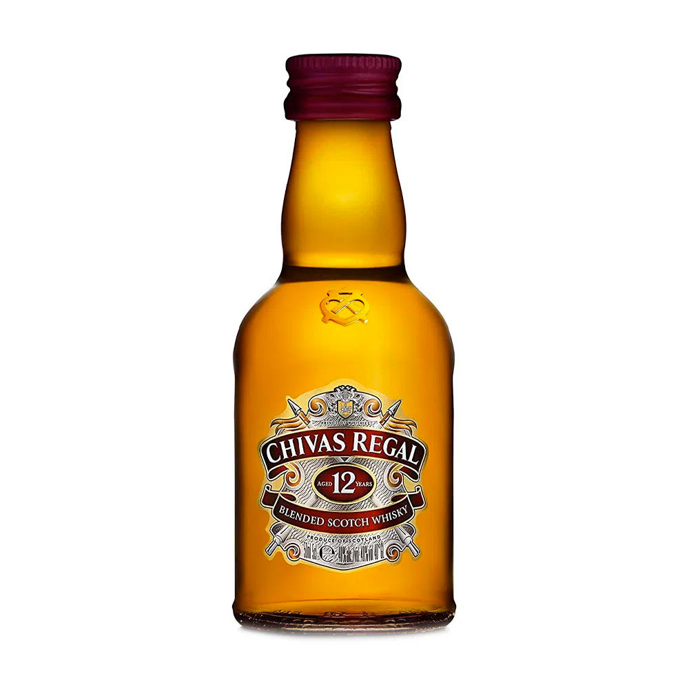 Chivas regal 12 años 50cc Miniatura