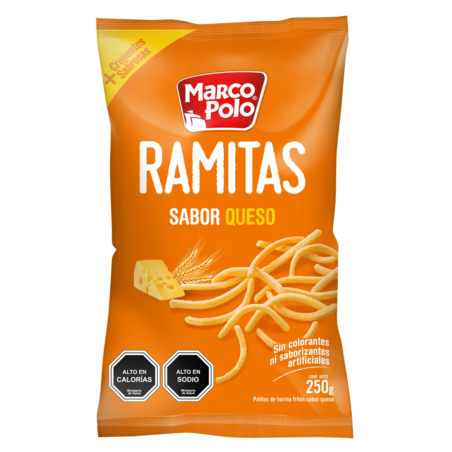 Marco Polo Ramitas Queso 250gr