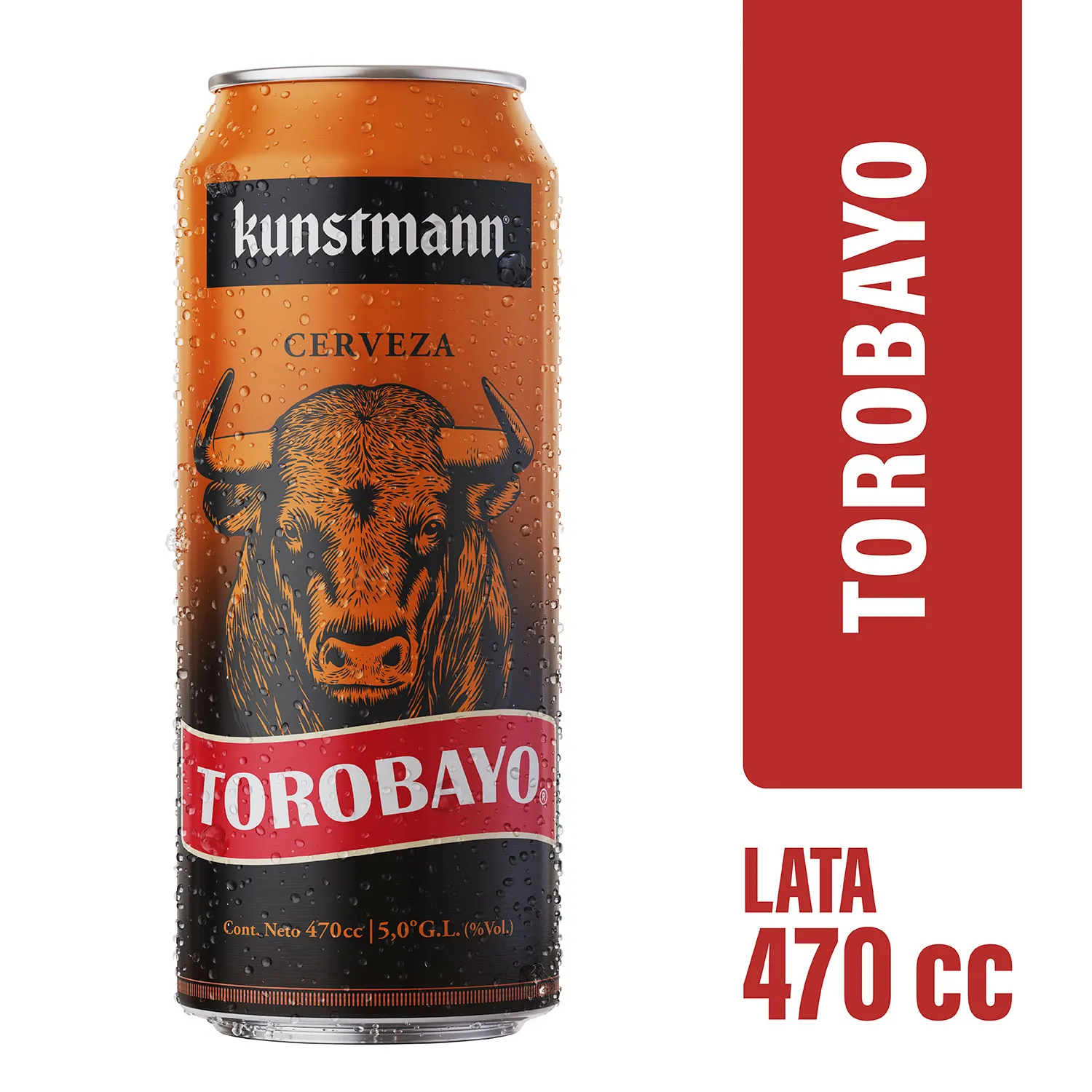 Cerveza Kunstmann Torobayo Pale Ale 24º 470cc Lata