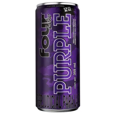 Four Loko Purple 473cc Lata