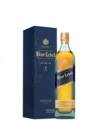 Whisky Johnnie Walker Blue Label 200cc Petaca