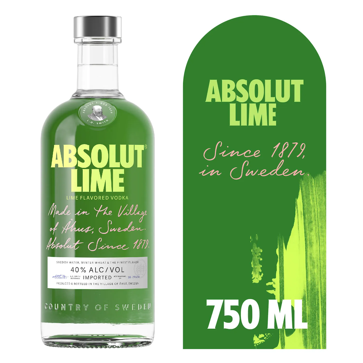 Vodka Absolut Lime 750cc