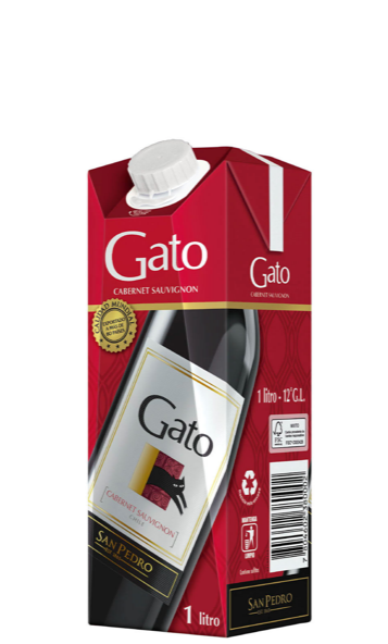 Vino Gato Cabernet Sauvignon 1000cc Tetra
