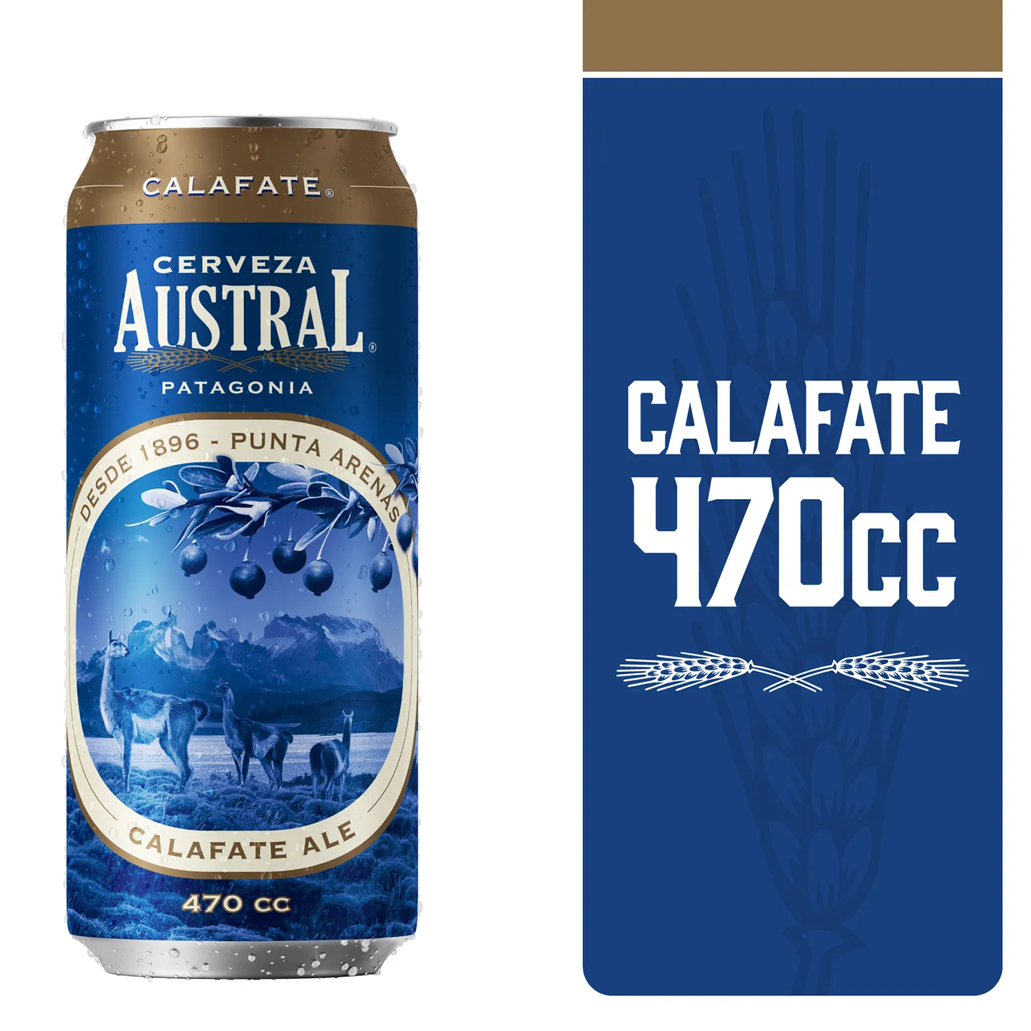 Cerveza Austral Calafate Ale 5º 470cc Lata