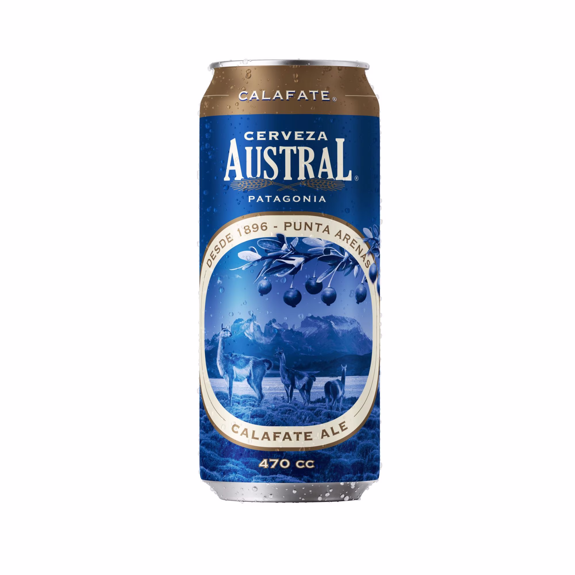 Cerveza Austral Calafate Ale 5º 470cc Lata