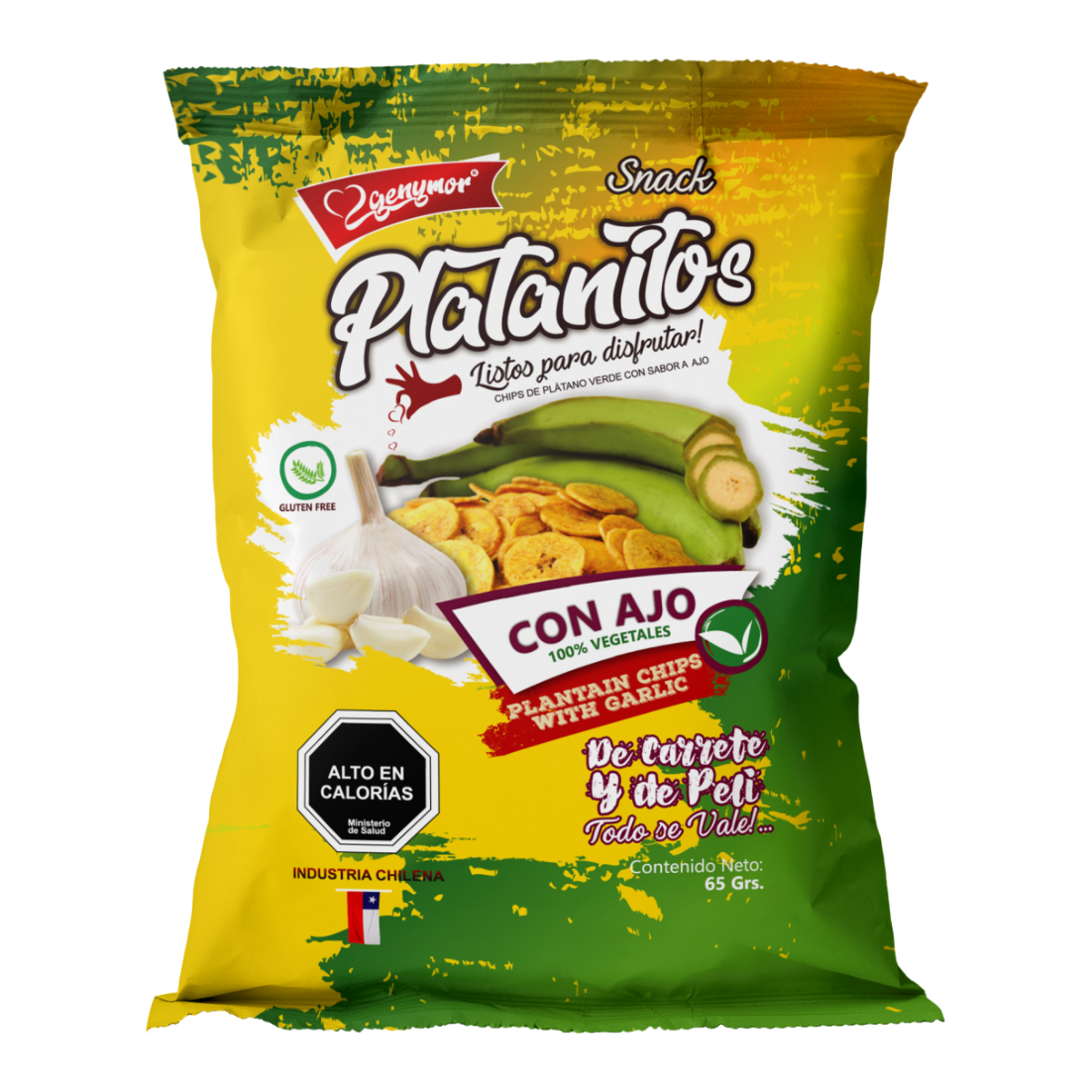 Genymor Platanito con ajo 65gr