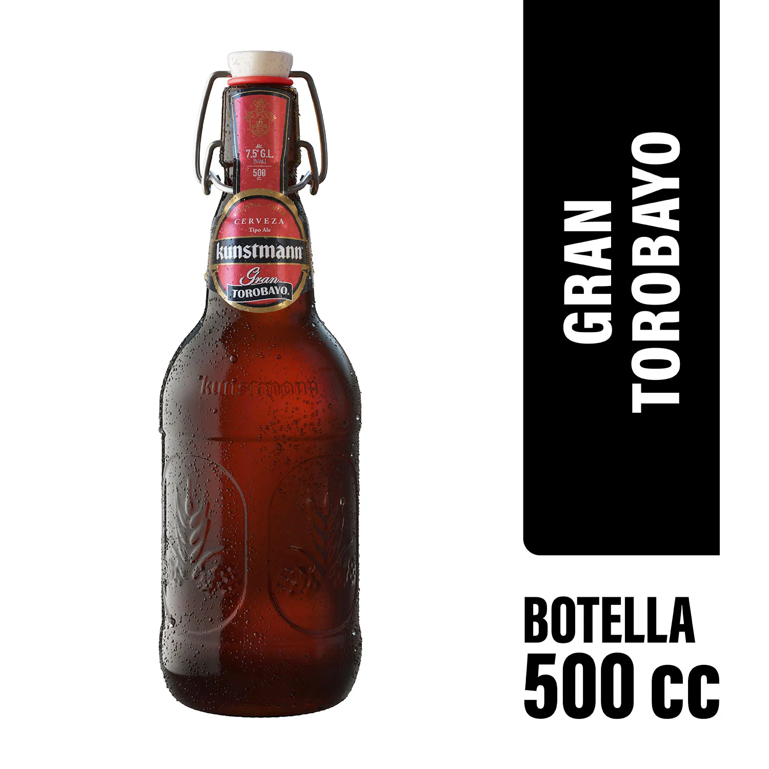 Cerveza Kunstmann Gran Torobayo Strong Ale 500cc Botella