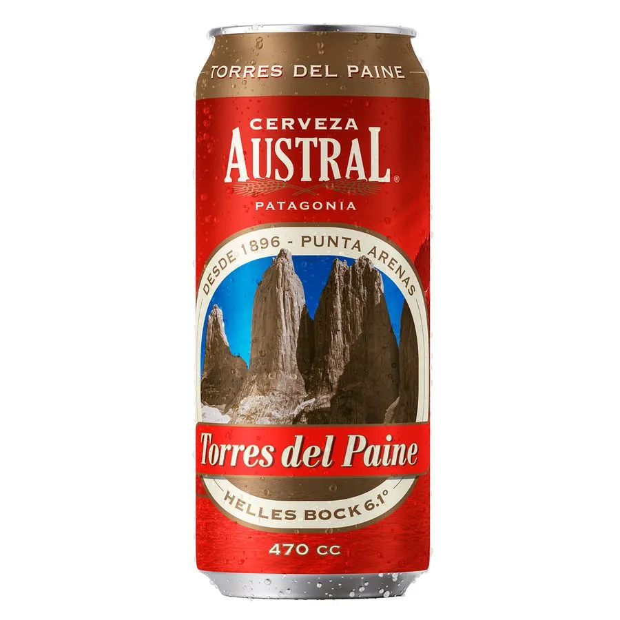 Cerveza Austral Torres del Paine 473cc Lata