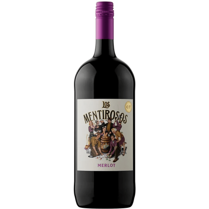 Vino Clos Los mentirosos Merlot 1500cc Botellon