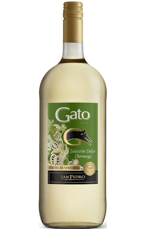 Vino Gato Chirimoya 1500cc Botellon