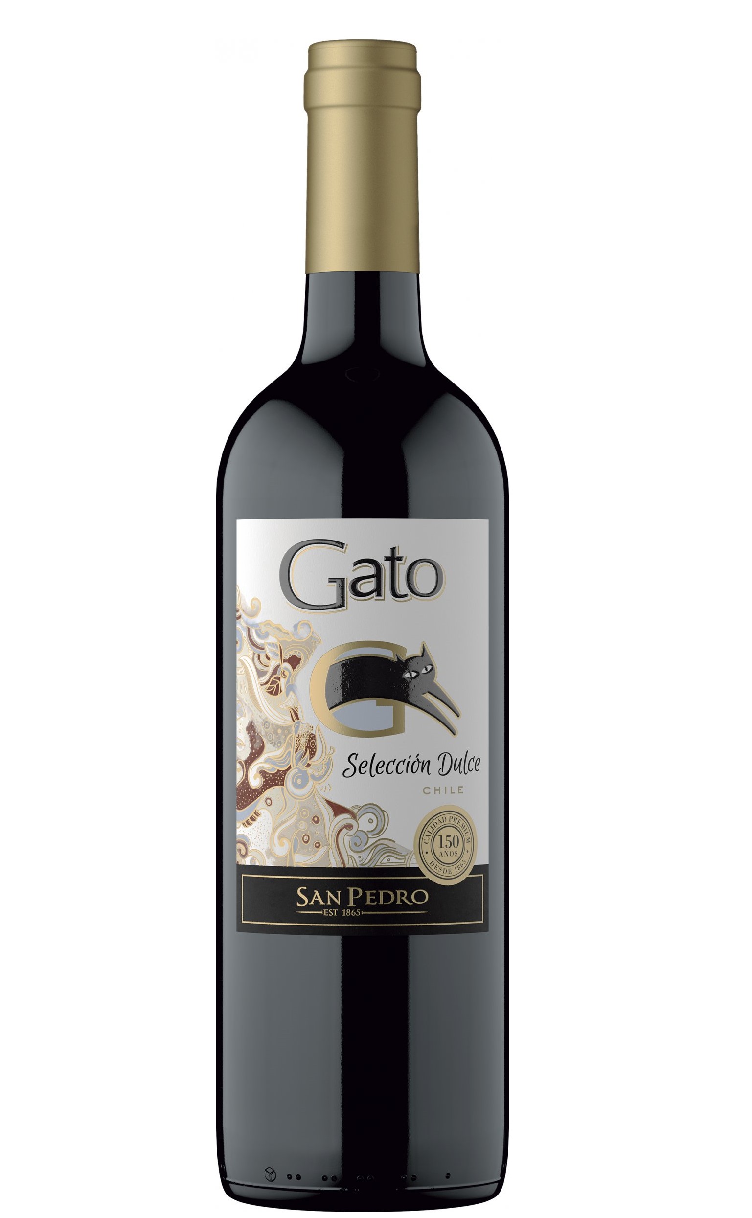 Vino Gato Dulce Tinto 750cc
