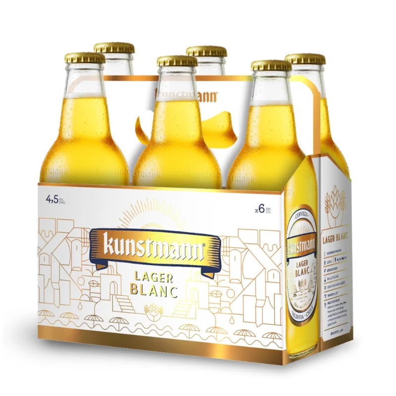 Cerveza Kunstmann Lager Blanc 4,5º 330cc