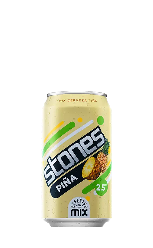 Cerveza Lemon Stones Piña 473cc Lata