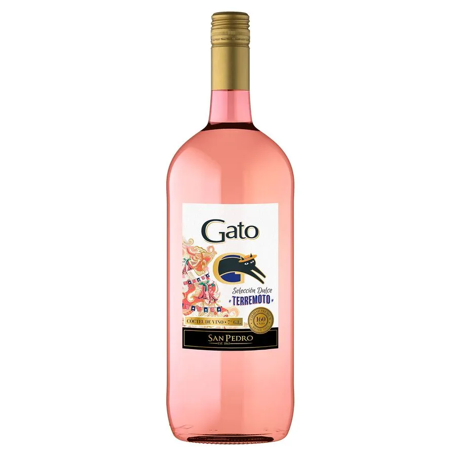Vino Gato Dulce Terremoto 1500cc Botellon